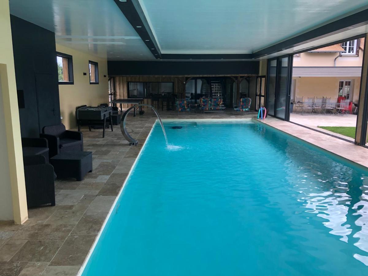Cottage Piscine Interieure31Degres Zoo La Fleche24H Du Mans Clermont-Creans Exterior photo
